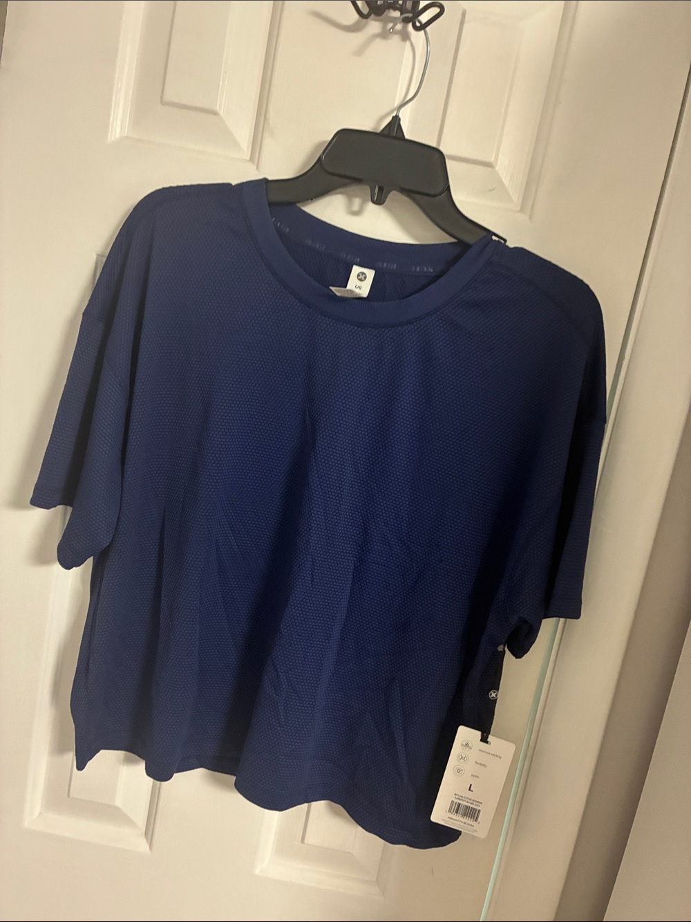 RBX Women's Navy Blue Performance Crewneck Top - Picture 1 of 3